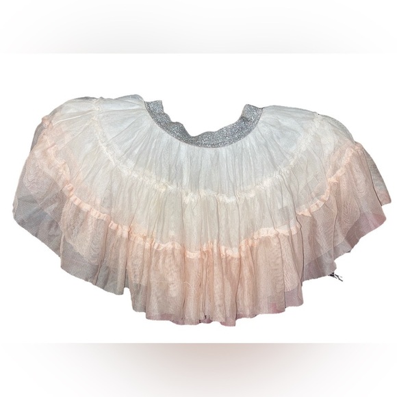 CYNTHIA ROWLEY layered boho ombré skirt - Picture 1 of 3
